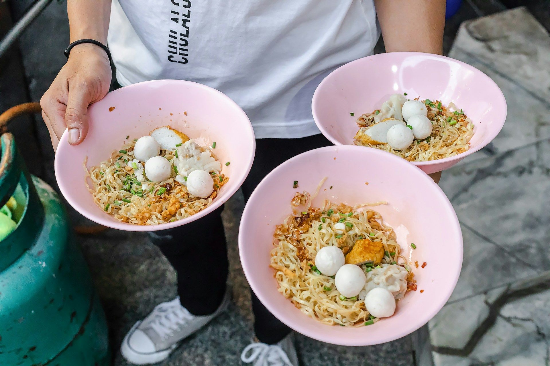 Fishball noodles in Bangkok