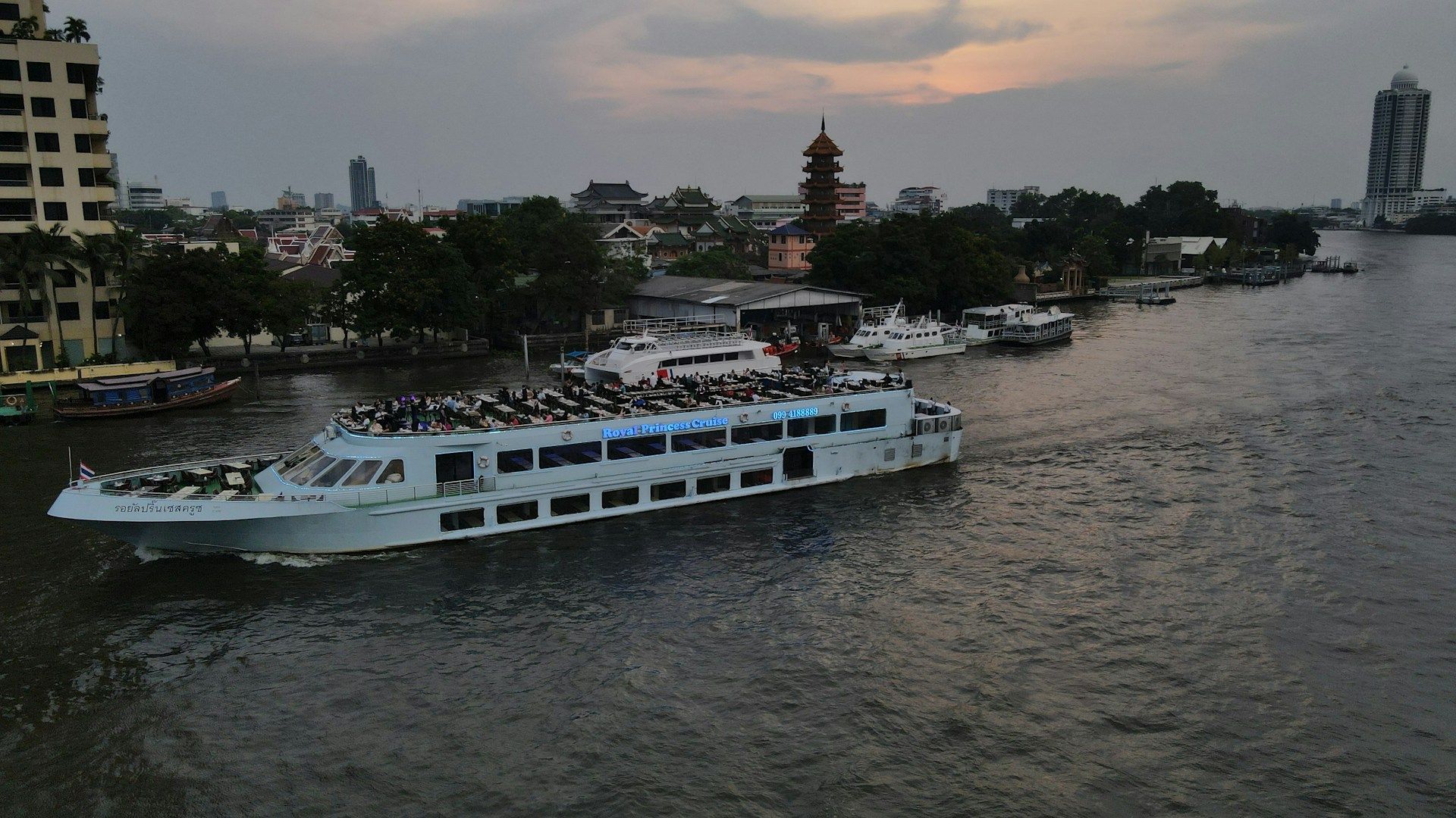 Royal Princes Cruise at Chao Phraya River, Bangkok
