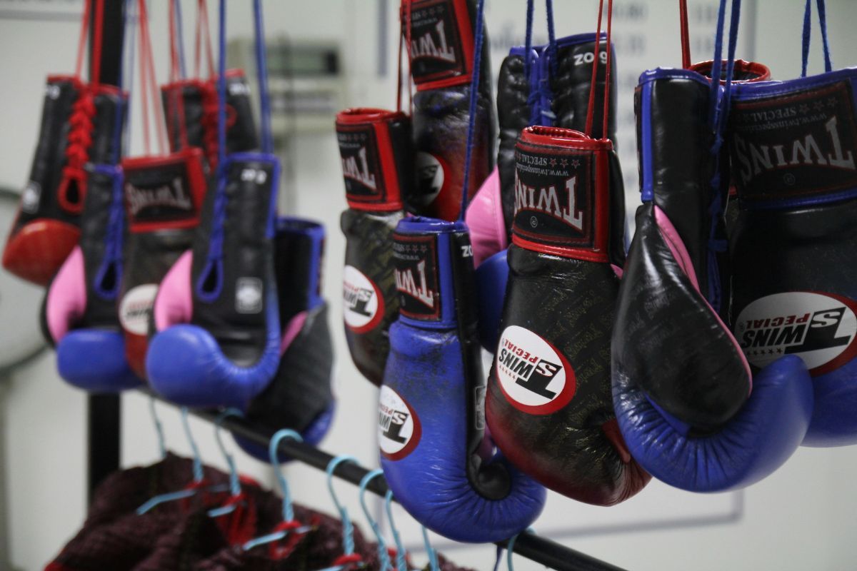 Boxing gloves