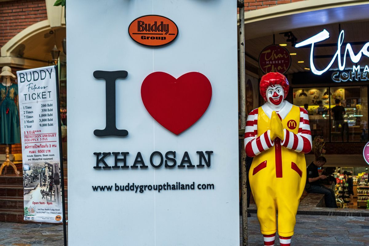 I love Khao san road